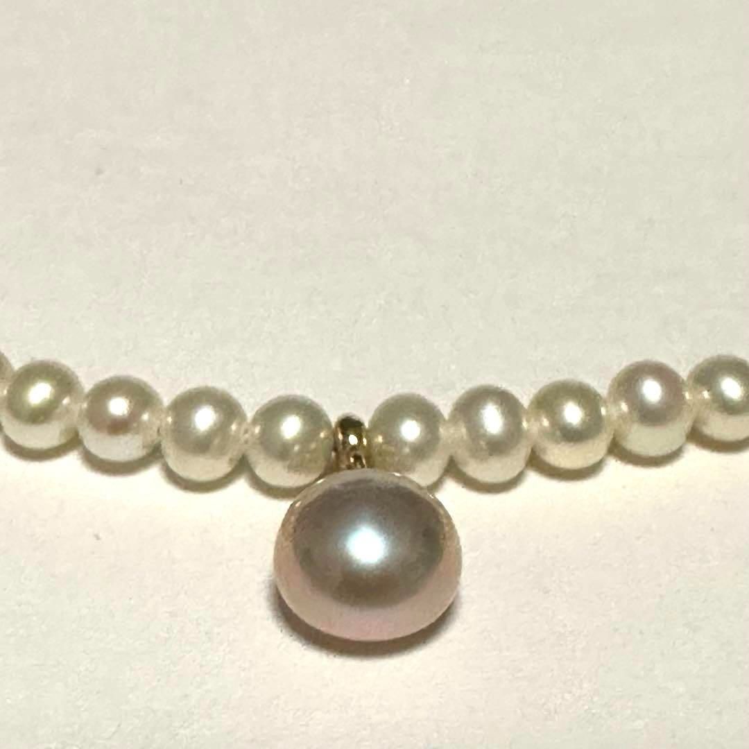 ミキモト ペルリータ MIKIMOTO ネックレス K18 ベビーパール 極美品