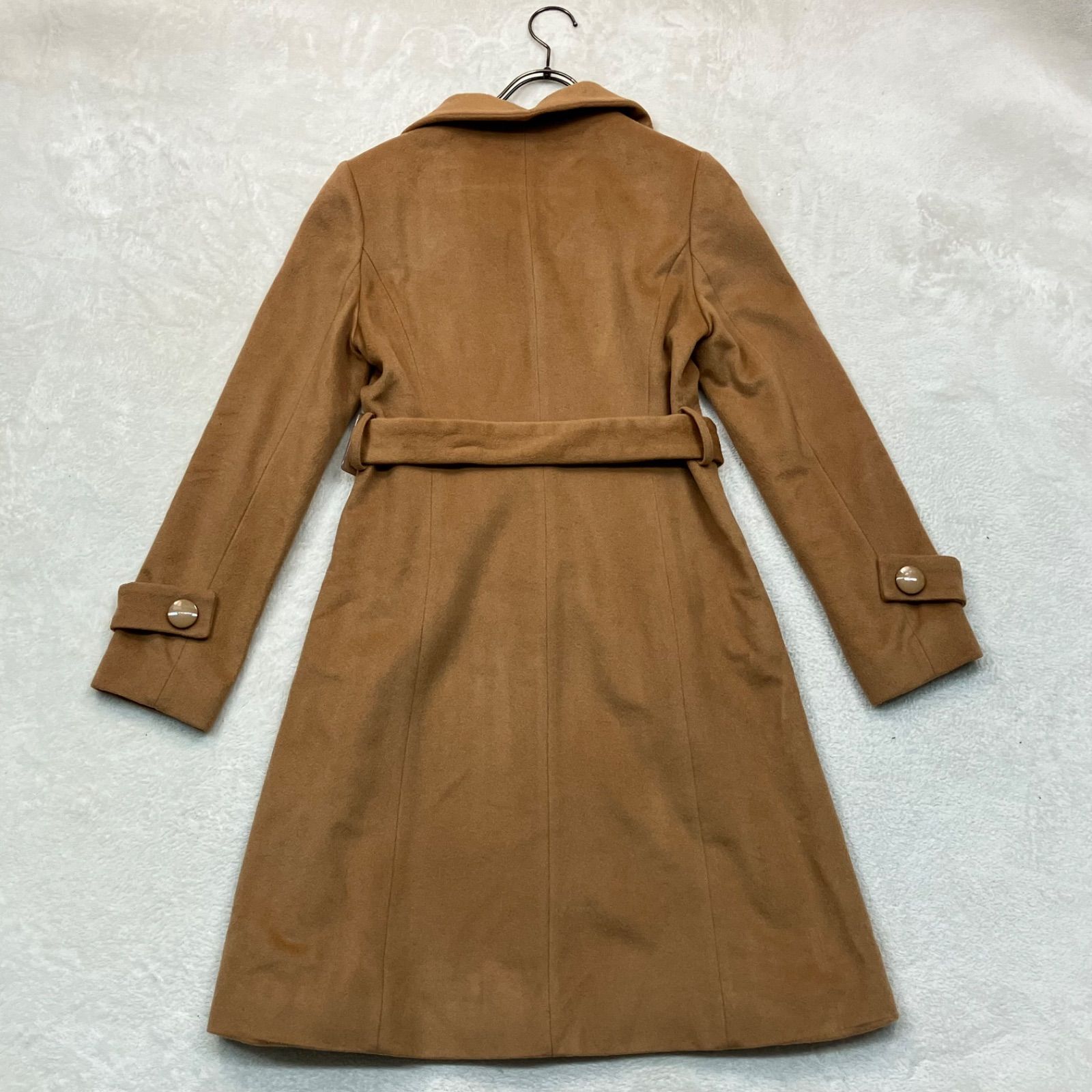 AUSTIN REEDオースチンリード ロングコート サイズ38 キャメル ベルト付 レディース