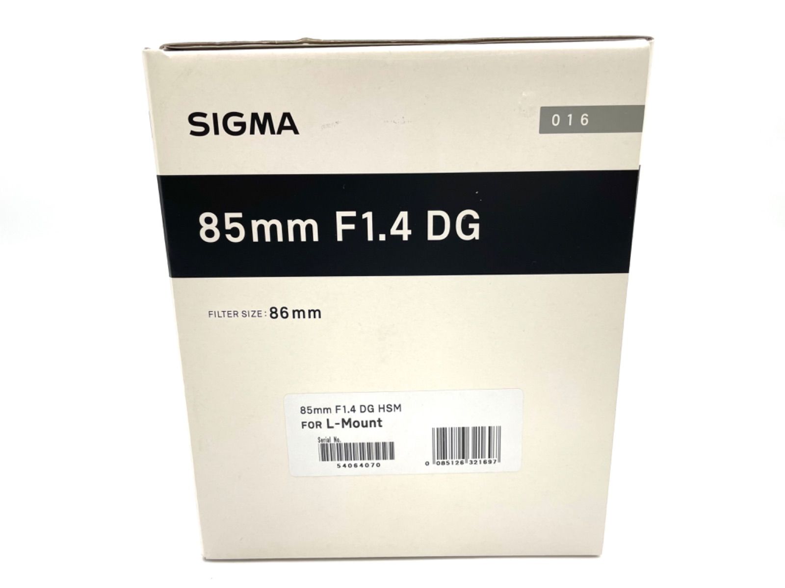 【新品・未開封品】 SIGMA シグマ Lマウント レンズ 85mm F1.4 DG HSM Art _ 0085126321697 |