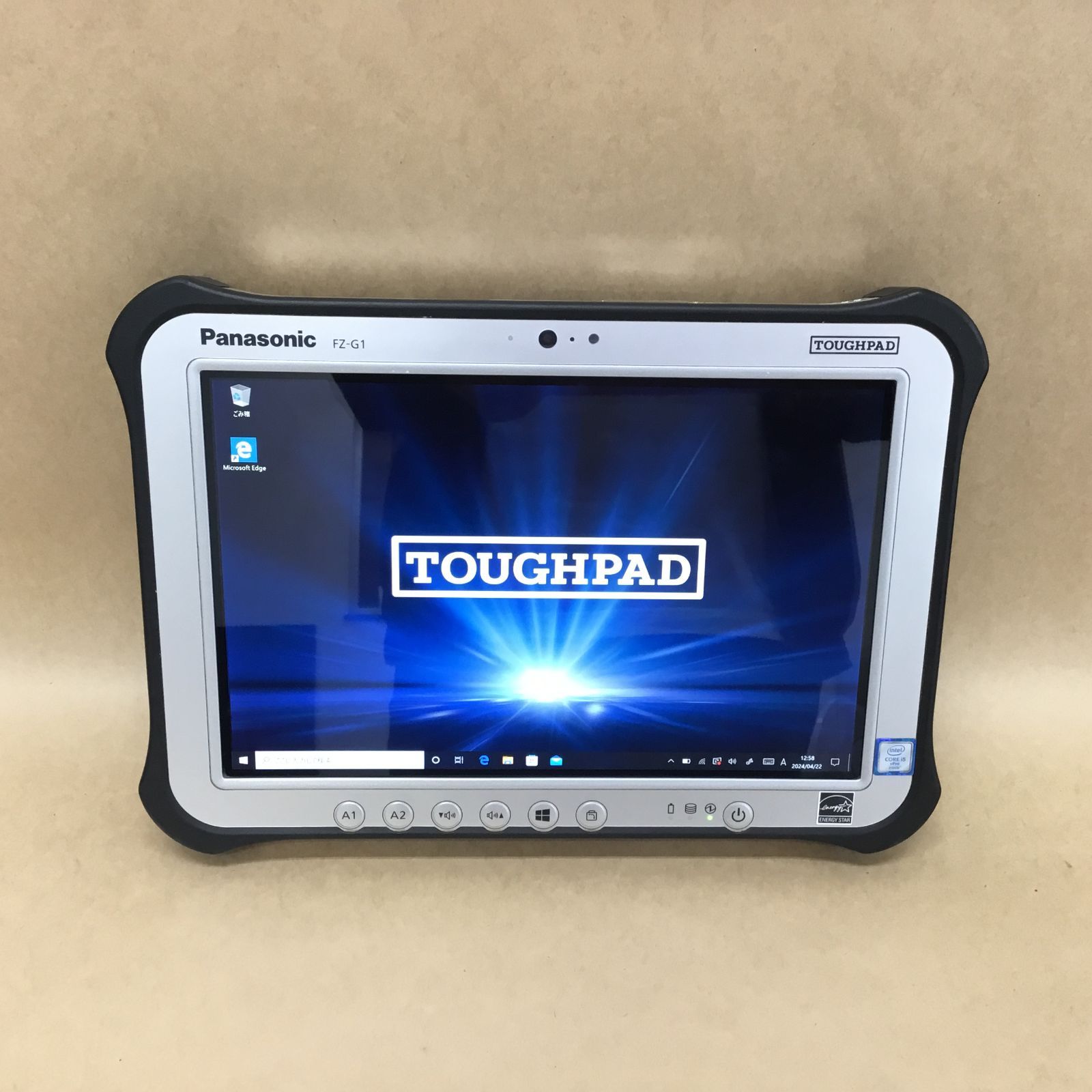 PANASONIC タブレット TOUGHPAD FZ-G1R3000VJ CI5(6300U)-2.4GHZ 4GB 128GB 10.1インチ WIN10P 無線 BLUETOOTH カメラ