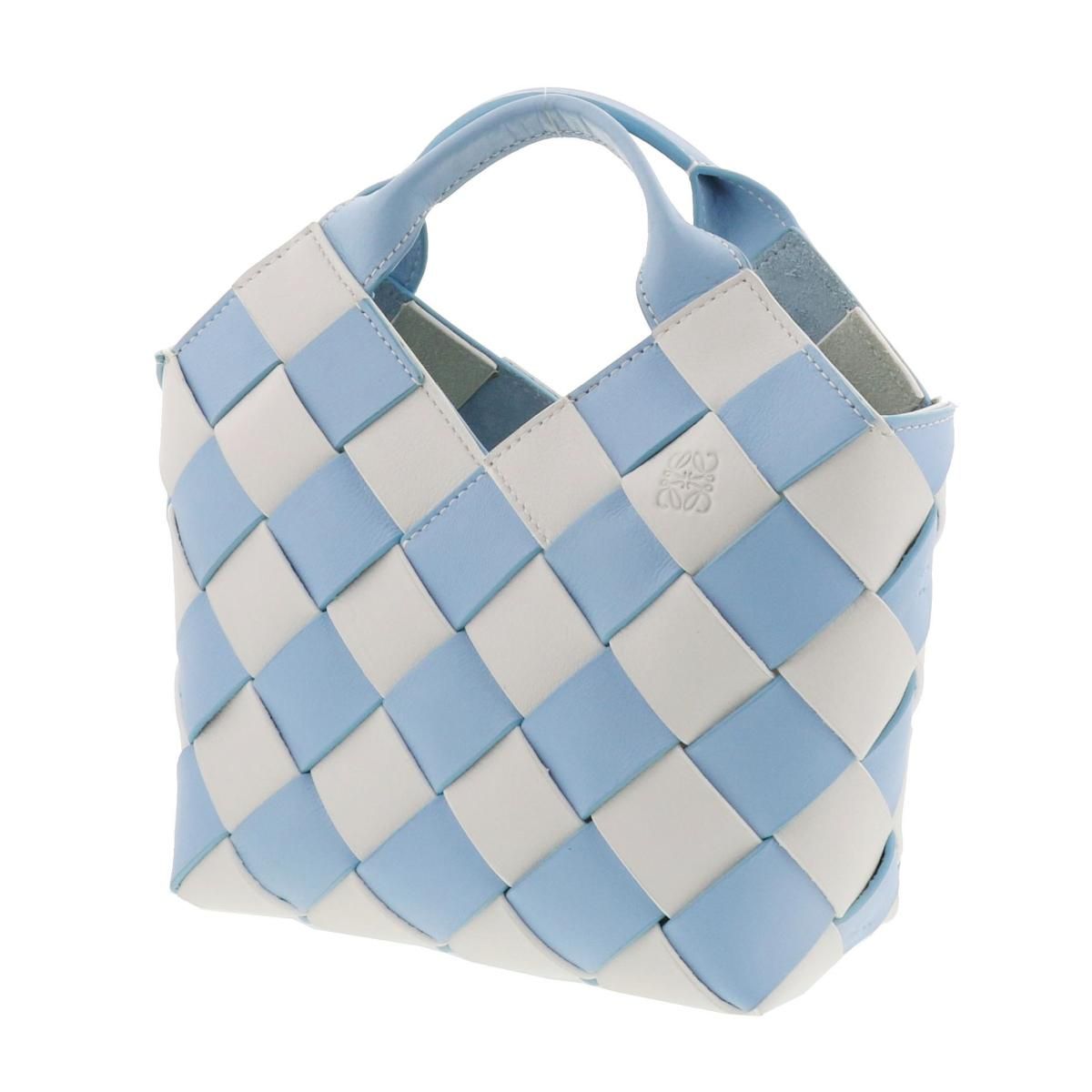ロエベ LOEWE バスケットバッグ - ブルー（青）系 スモール LOEWE 