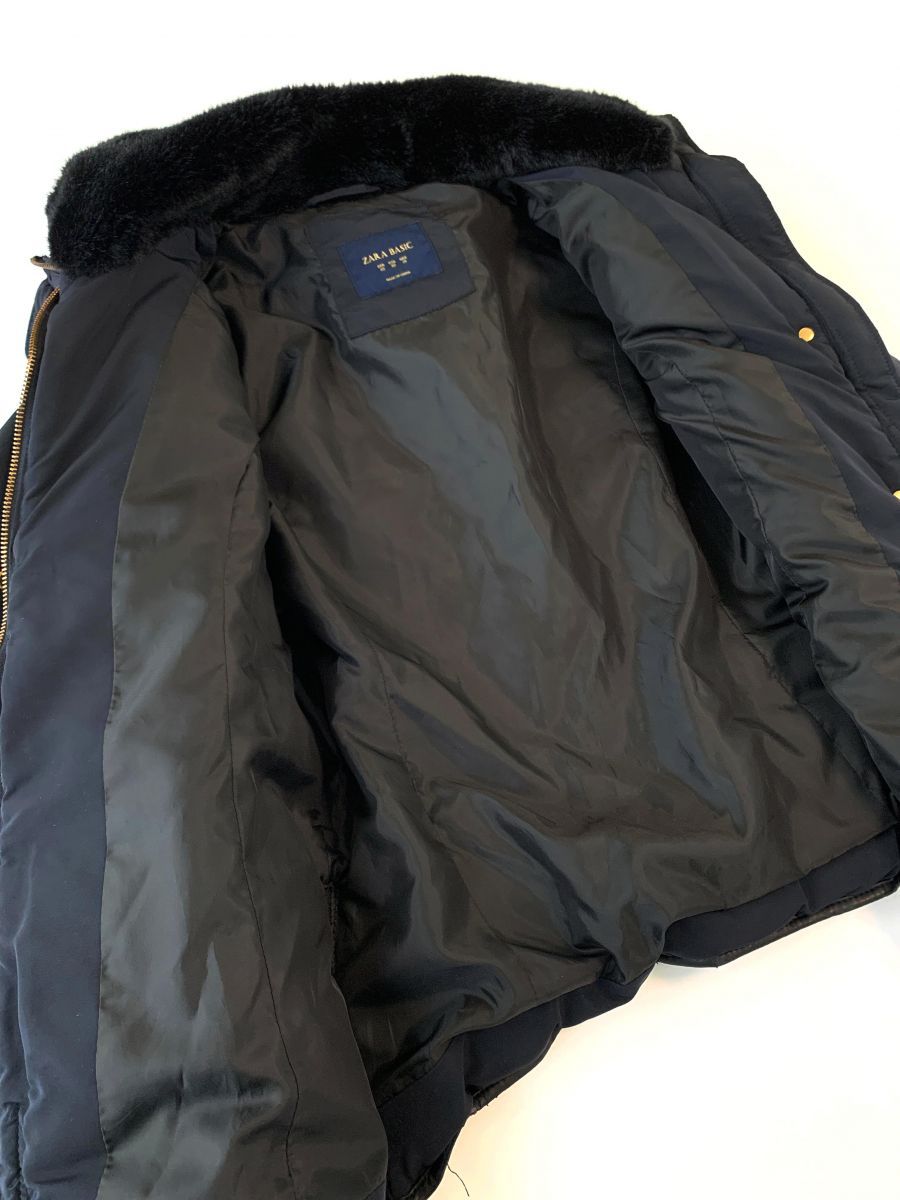 ZARA BASIC ブラック 中綿ジャケット ZARA BASIC ブラック 中綿ジャケット新品
