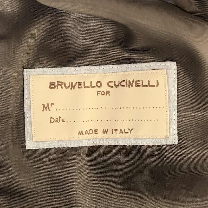 BRUNELLO CUCINELLI ウール ストライプ ジレ 美品】 BRUNELLO CUCINELLI / ブルネロクチネリ | ウール