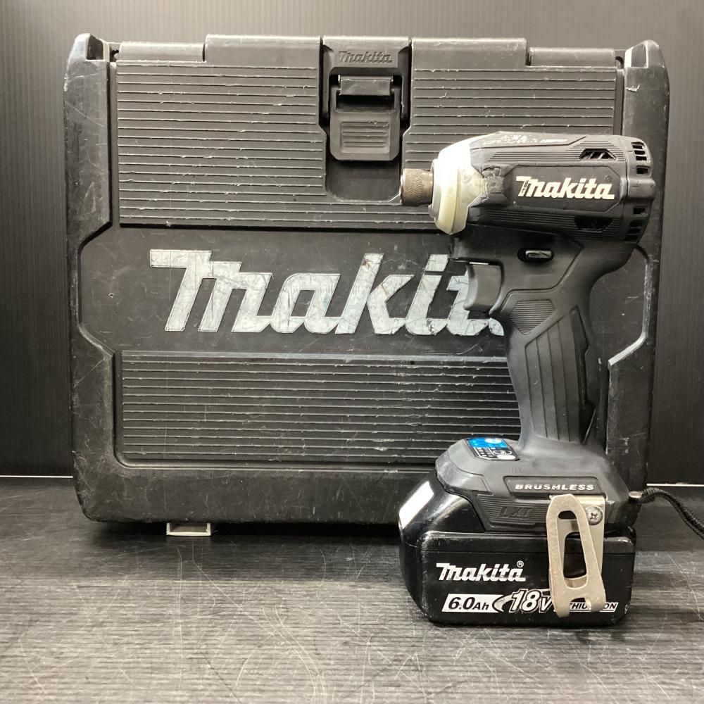 makita TD171D 18V充電式インパクトドライバ 6.0Ahバッテリ1個 makita TD171D 18V充電式インパクトドライバ 6.0Ahバッテリ1個