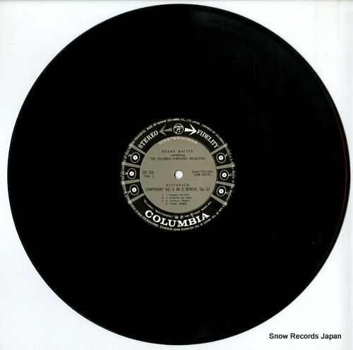 ブルーノ・ワルター 運命 レコード LP レコード ワルターのベートーヴェン/交響曲第4&5番「運命
