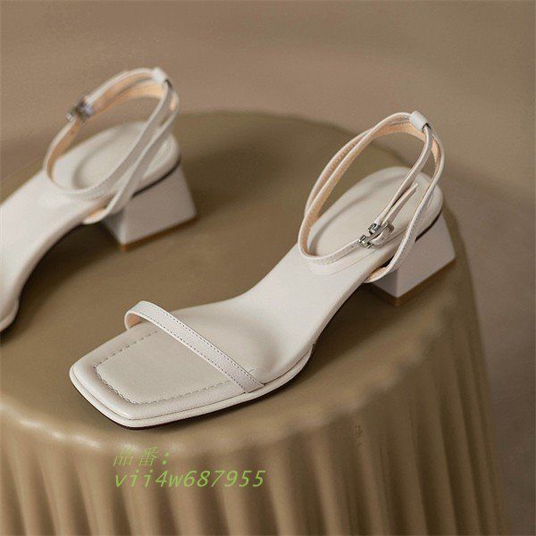 ストラップ ヒール4.5CM