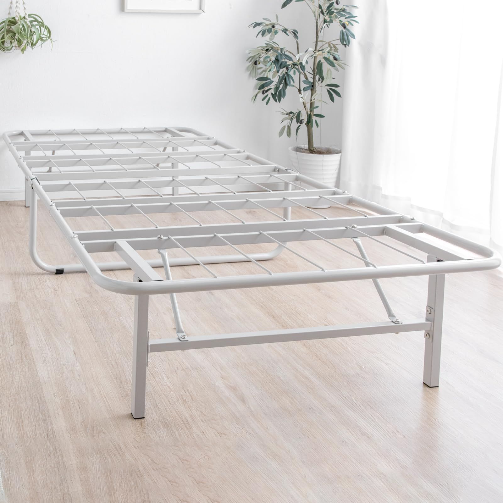 【ホワイト】高さ90cmロフトベッド パイプベッド シングルベッド 高さ調整可能 ホワイト】高さ90cmロフトベッド パイプベッド シングルベッド 高さ