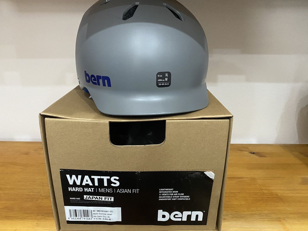 bern バーン WATTS ワッツ ジャパンフィット ヘルメット スノーボード