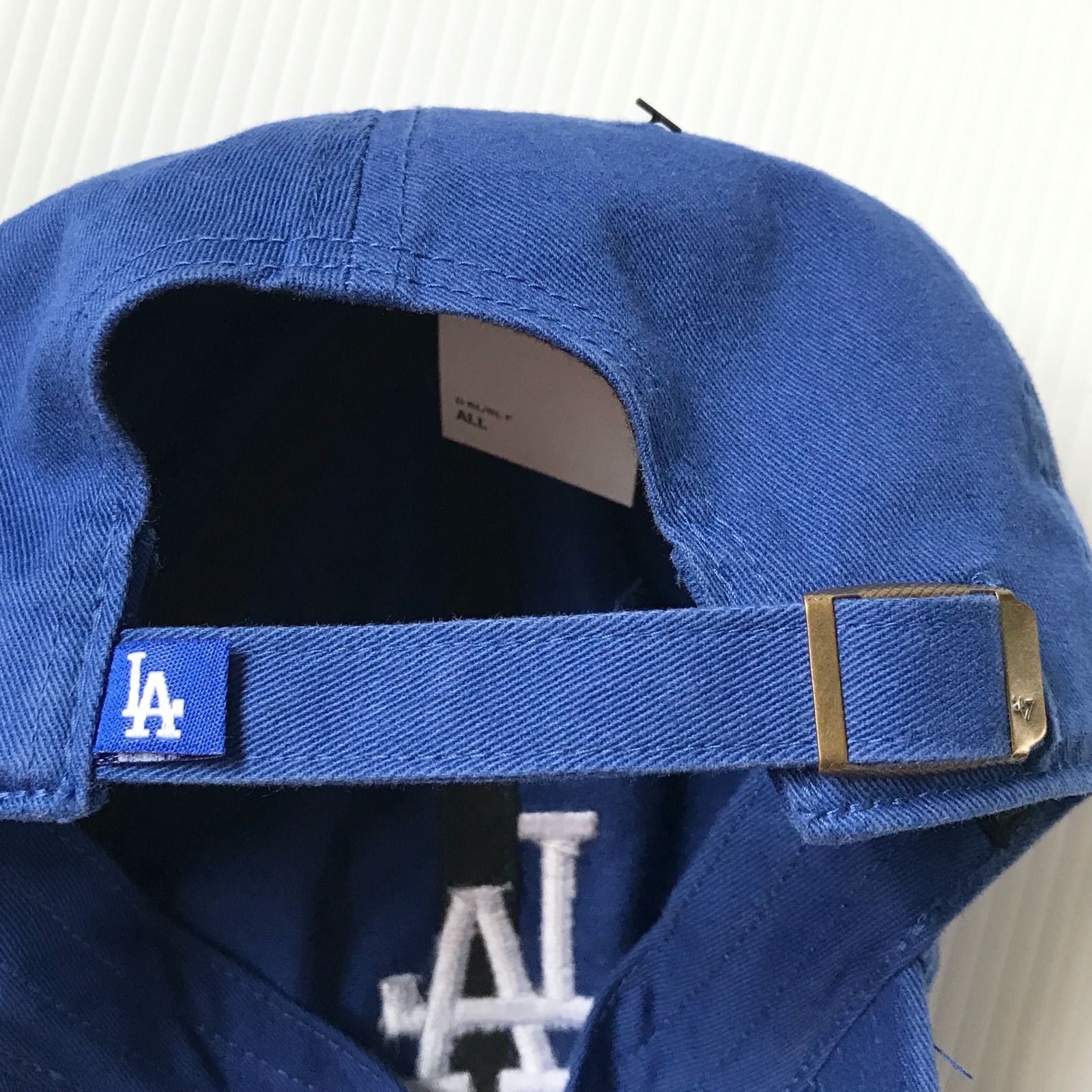 【未使用品】’47 Brand/Urban Outfitters別注★LAドジャース<!-利用不可文字-!>クリーンアップキャップ/CLEAN UP CAP★ベースボール/ローキャップ★ Dodgers★フリーサイズ　　#2408A076