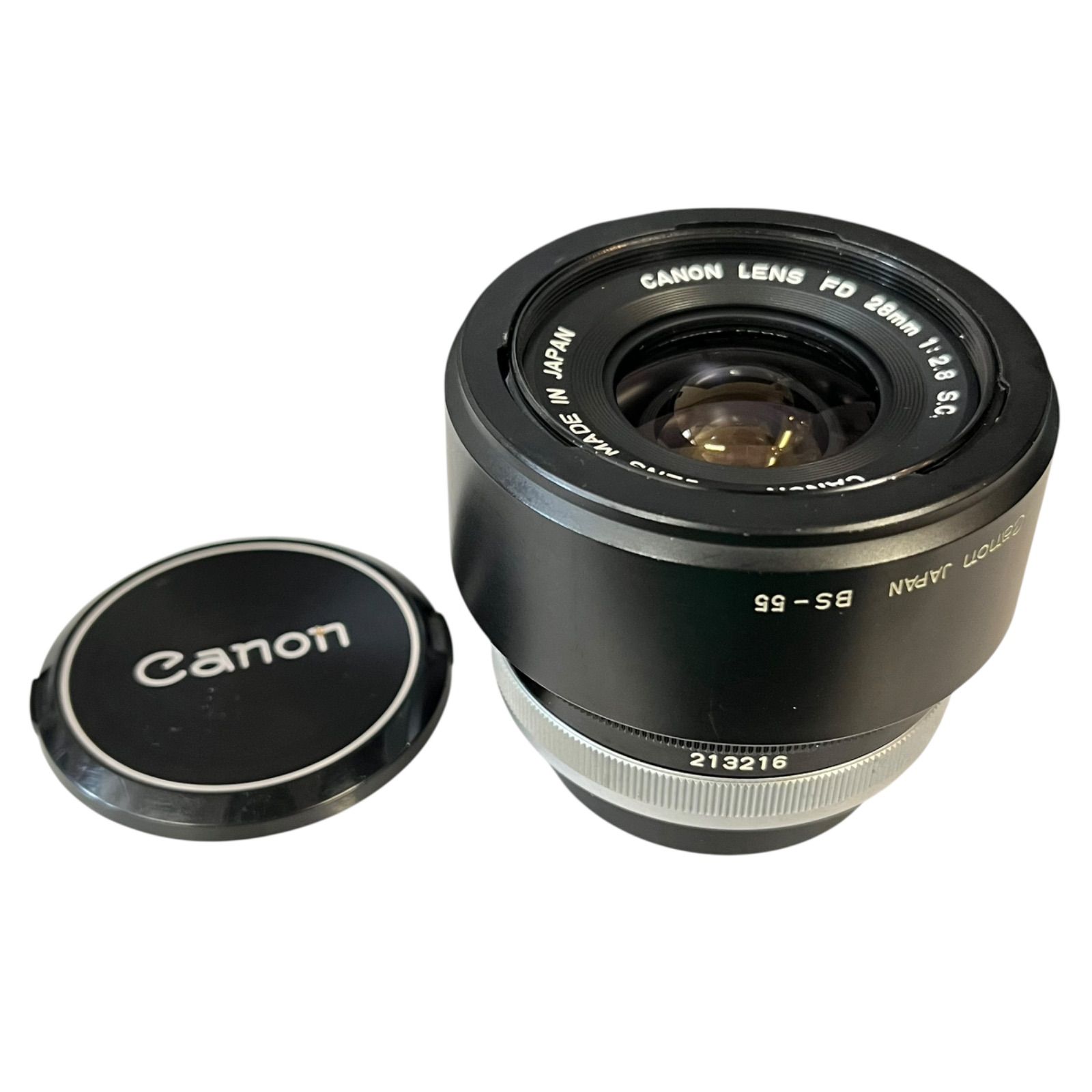 管33203】動作未確認☆CANON キヤノン LENS FD 28mm F2.8 S.C.