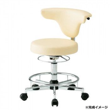 藤沢工業 TOKIO メディカルワークチェア RC-700L アイボリー
