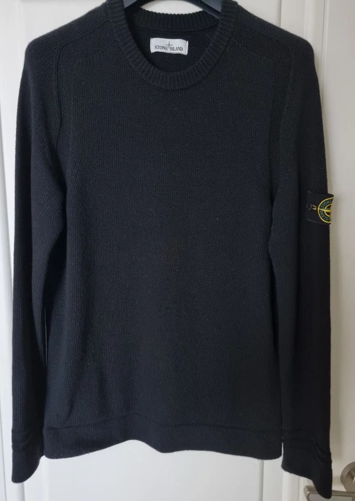【レアサイズ】stone island ニット　XL 黒 楽天市場】ストーンアイランド ニット セーター グレー メンズ