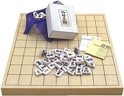 商売 将棋盤セット 本榧に次ぐ ヒバ１寸卓上接合将棋盤竹と白椿上彫