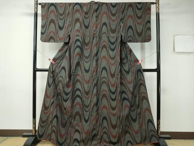 平和屋着物■上質な紬 吉祥文　正絹　逸品　未使用　AAAI2511Abr 平和屋着物■上質な小紋　吉祥文様　反端付き　正絹　逸品　未使用　AAAU7153es