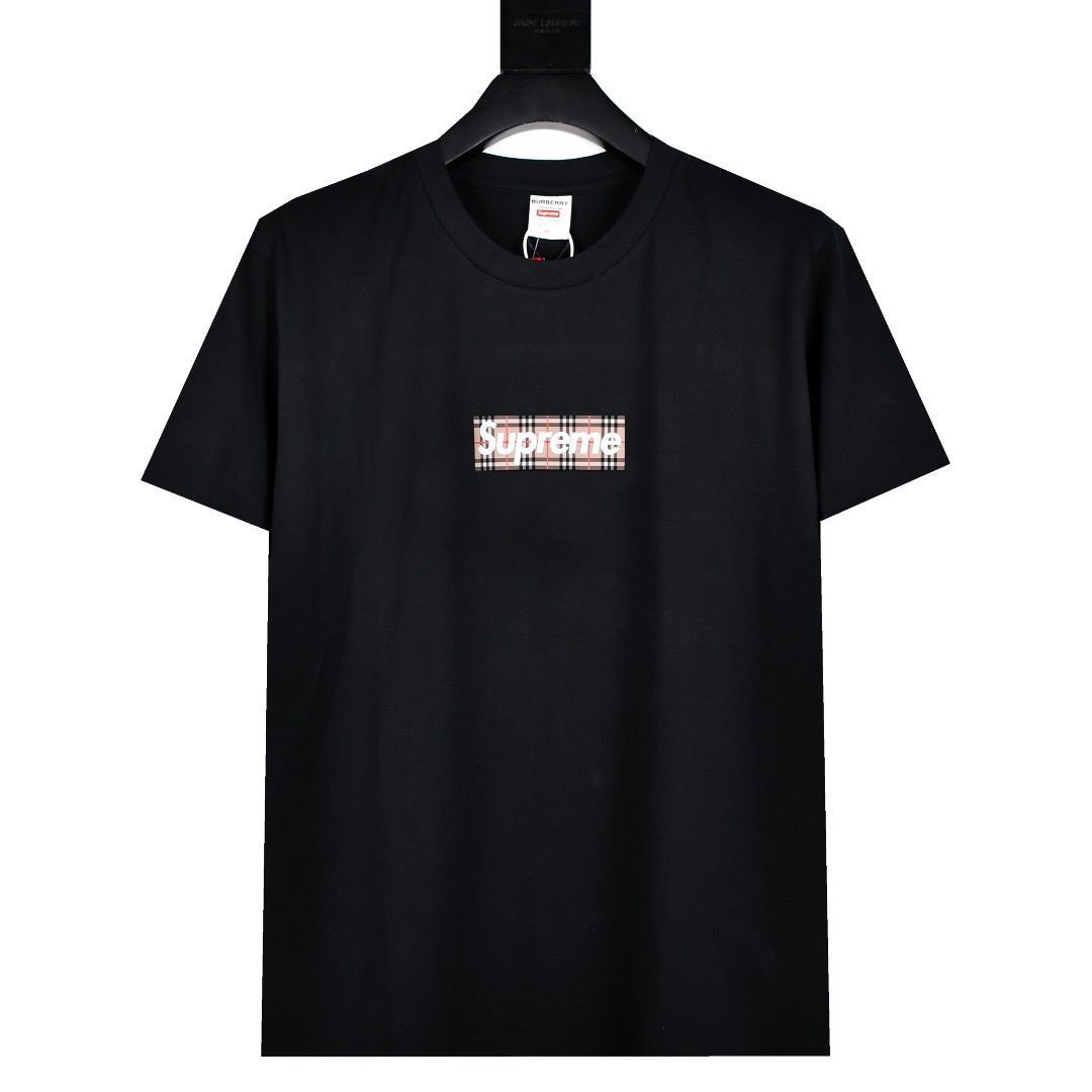 supreme バーバリー Tシャツ - メンズファッション
