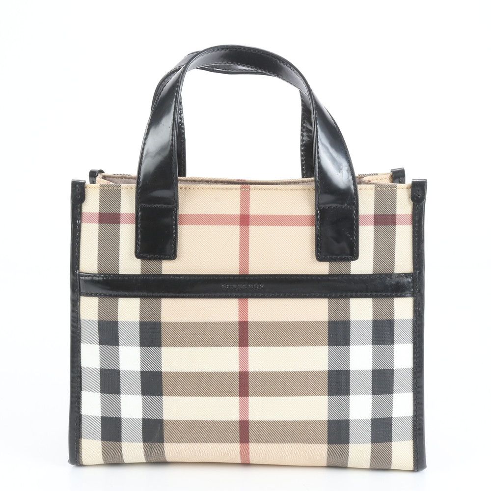 極美品 バーバリー クラッチバッグ セカンドバッグ ノバチェック