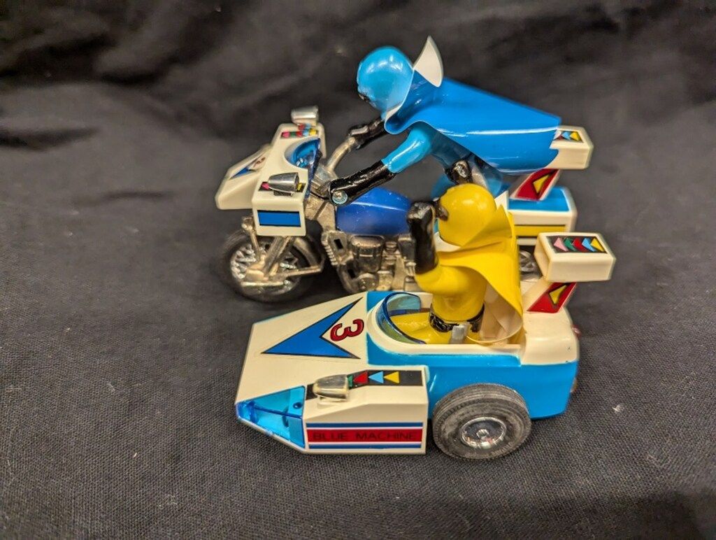 当時物 秘密戦隊ゴレンジャー ブルーマシーン オフィシャルショップ