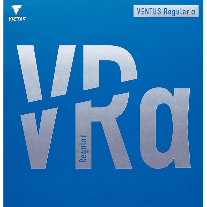 ヴィクタス(VICTAS) 卓球 ラバー VENTUS Regular α(ヴェンタス レギュラー アルファ) 裏ソフト ブラック(0020) 2.0 0