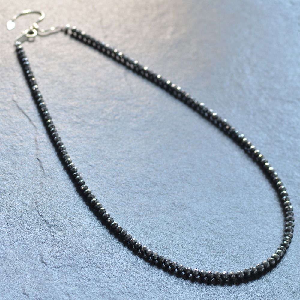 プラチナ ネックレス メンズ ブラックダイヤモンド 50カラット メンズ