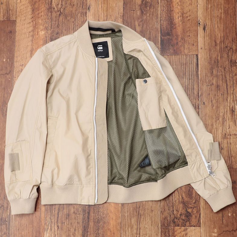 秋冬/G-STAR RAW/Lサイズ/MA-1ブルゾン CHEST POCKETS POPLIN