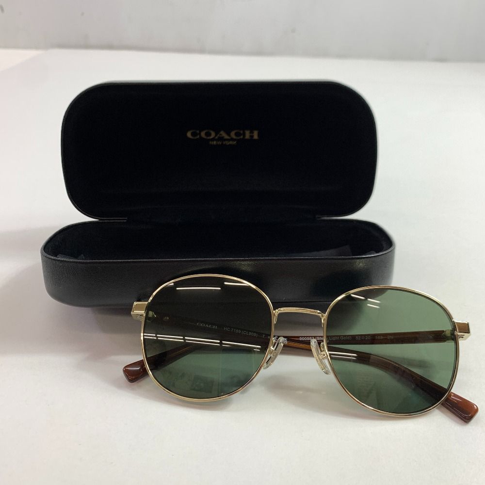 コーチ　サングラス 04w4828▽※【中古】COACH コーチ サングラス HC7159 ブラック