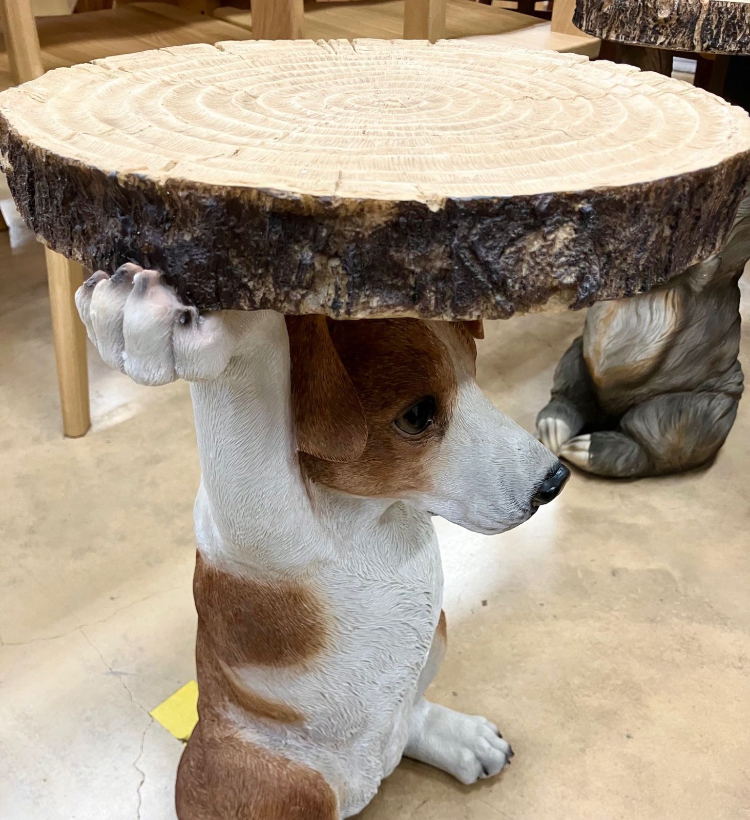 KARE アニマルサイドテーブル　ジャックラッセルテリア アニマルサイドテーブル ミスタージャック - サイドテーブルの通販