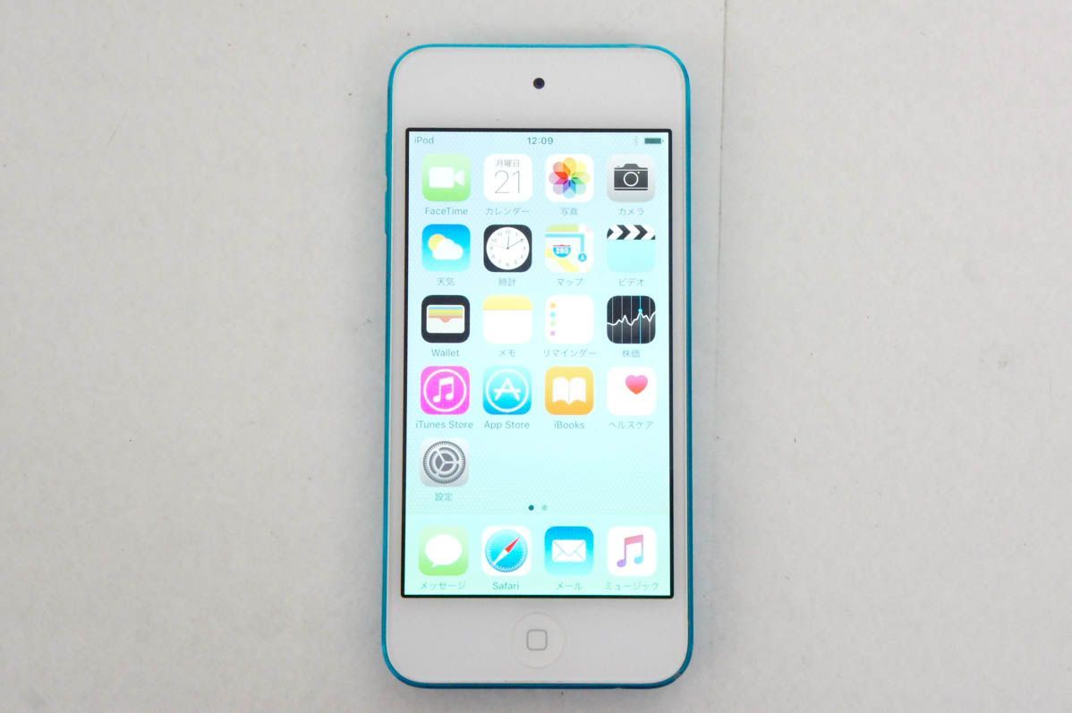 中古 Appleアップル 第5世代 iPod touch 32GB ブルー MD717J/A - エス