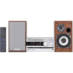 中古】「非常に良い」ケンウッド SD/USBコンパクトHi-Fiシステム (木目