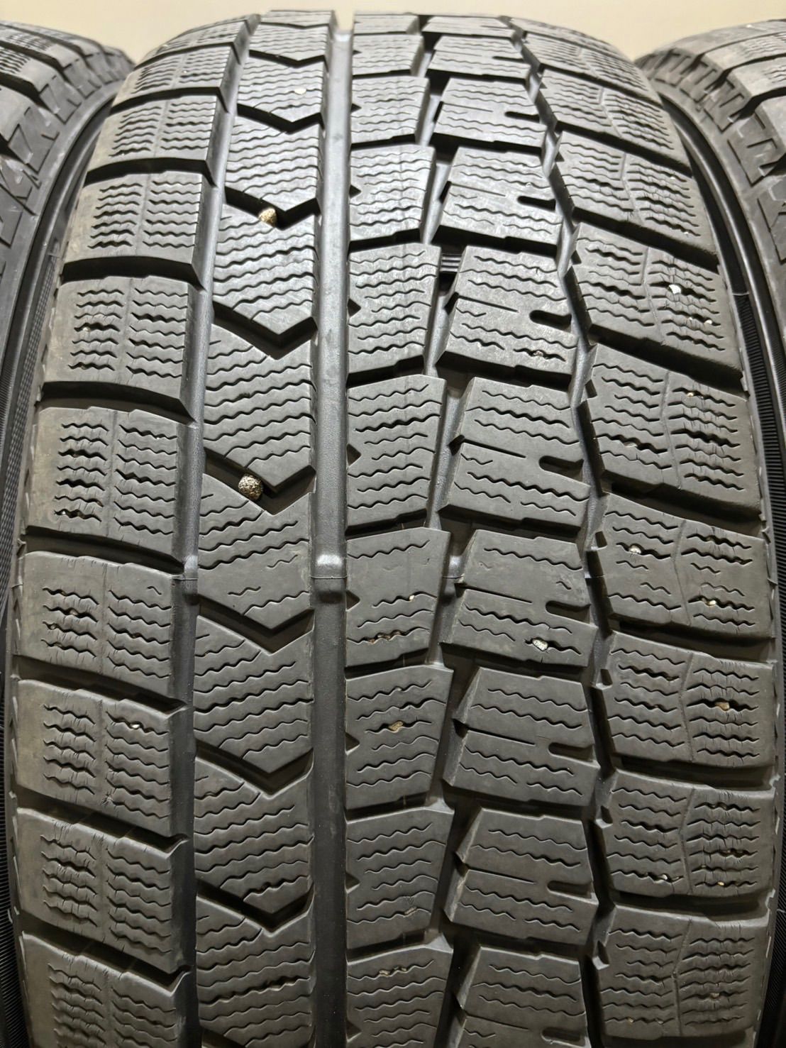 ★205/55R16 DUNLOP/WINTER MAXX WM02 21年製 スタッドレス 4本 ウィンターマックス プリウス インプレッサ カローラツーリング (4-G255)