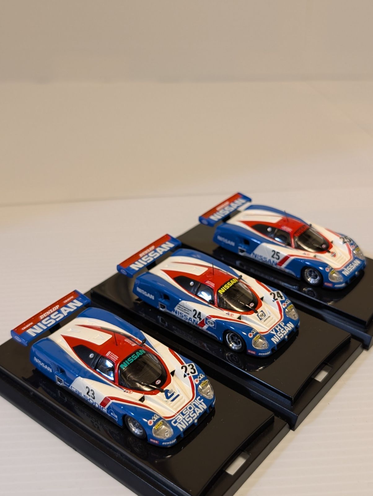 1|64 京商ビーズコレクション 日産R89C 3台セット