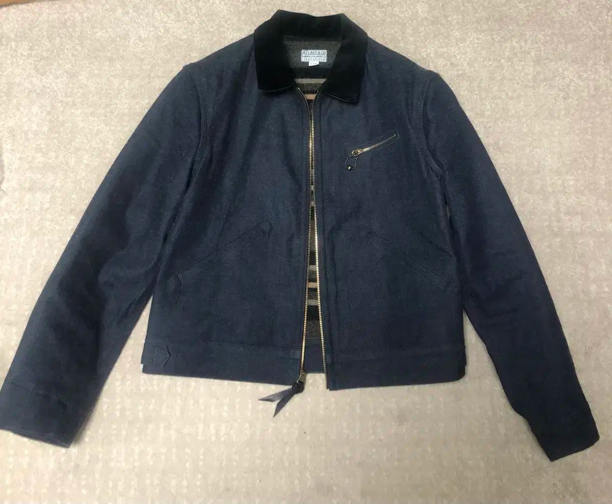 At Last-Co アットラスト デニム 毛布 コサック