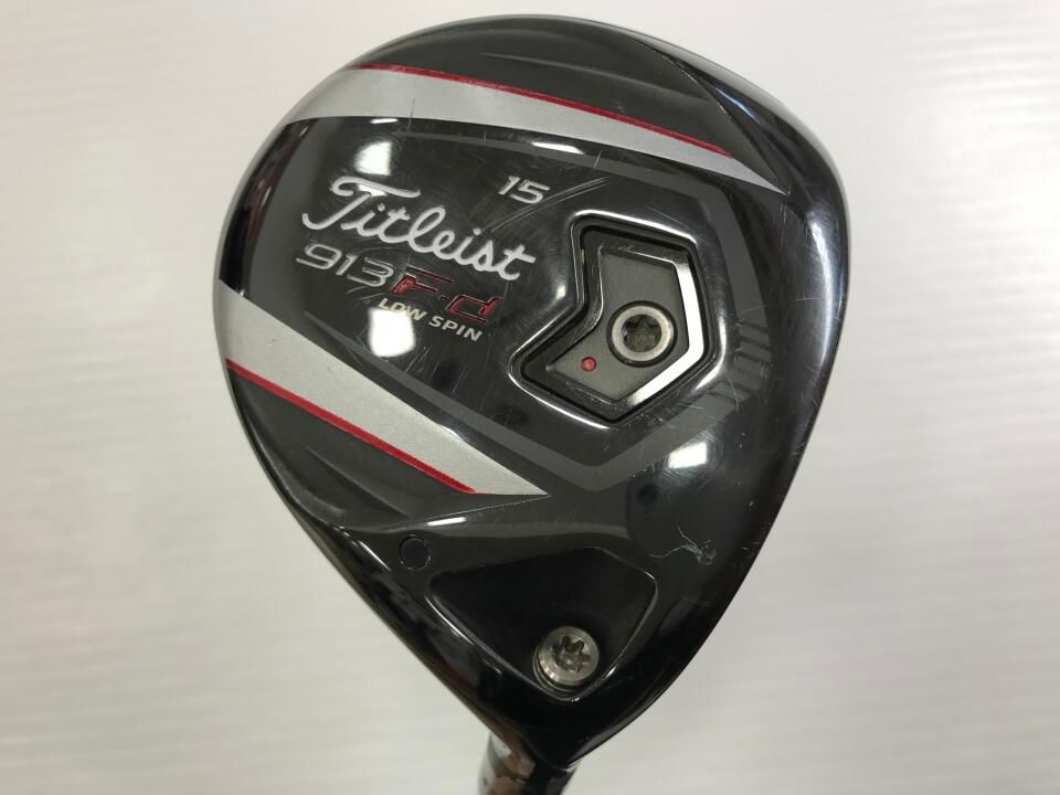 【即納】913F･d LOW SPIN | 15 | X | ATTAS 4U 7 | 中古 | フェアウェイウッド | タイトリスト