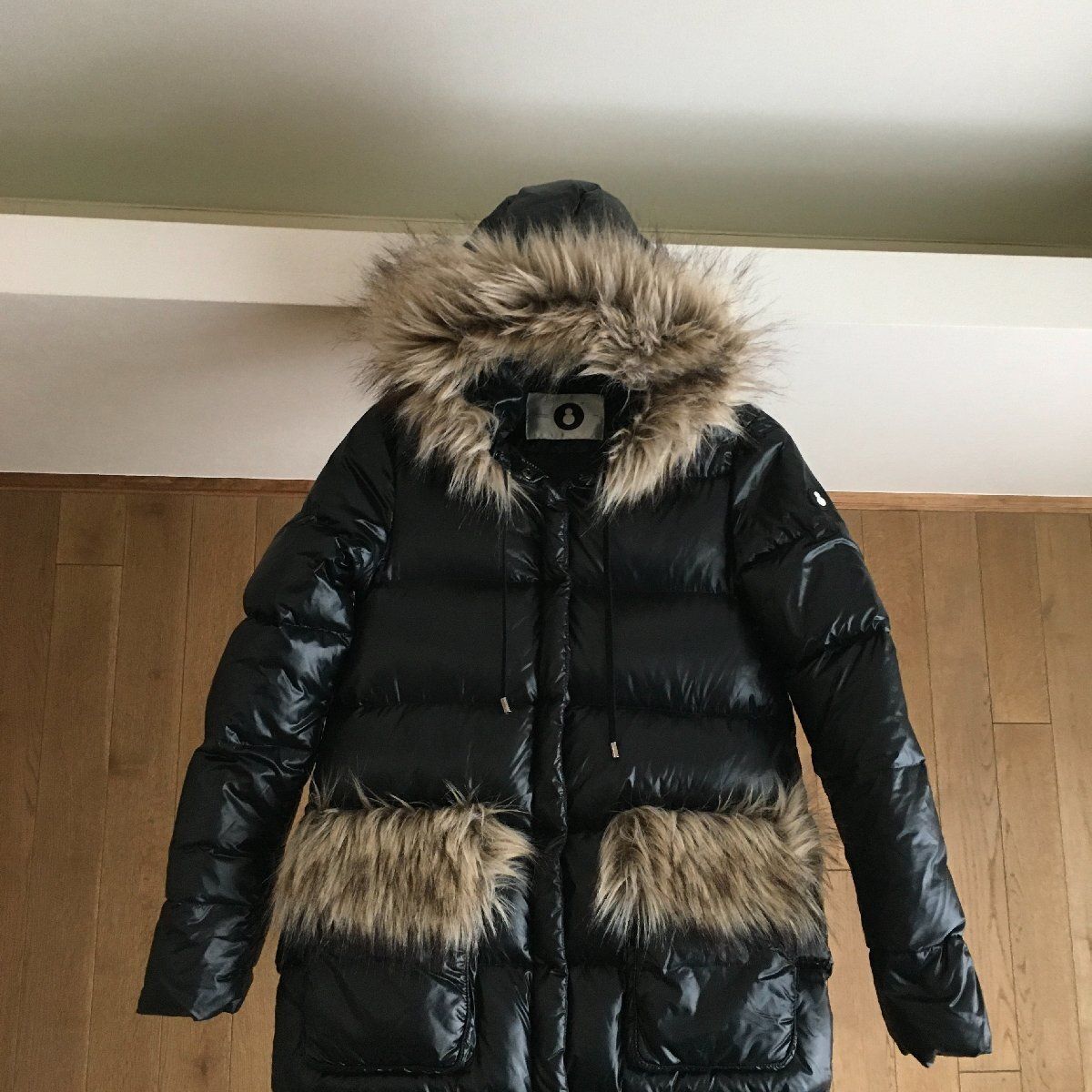 美品 スノーマン ニューヨーク SNOWMAN NEW YORK ファーポケット