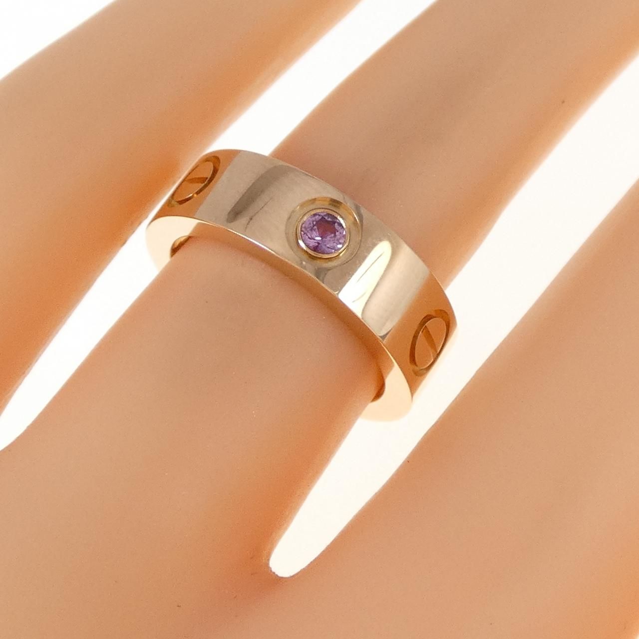 カルティエ ラブリング カルティエ Cartier K18WG ラブリング サイズ11