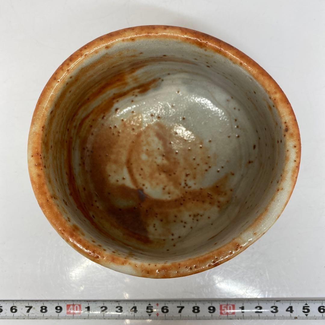 Ｔ２６２　茶碗　『鼡志野　茶碗』『玉山窯(保夫窯)　玉置保夫』　共箱　茶道具 T262 茶碗 『鼡志野 茶碗』『玉山窯(保夫窯) 玉置保夫』 共箱 茶道具