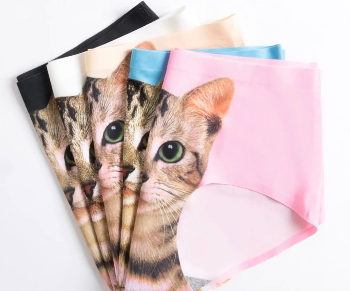ネコ 猫 ショーツ パンツ サイズL 海外製 - メルカリ