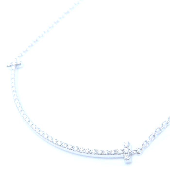TIFFANY&Co. ティファニー Tスマイル ネックレス スモール  