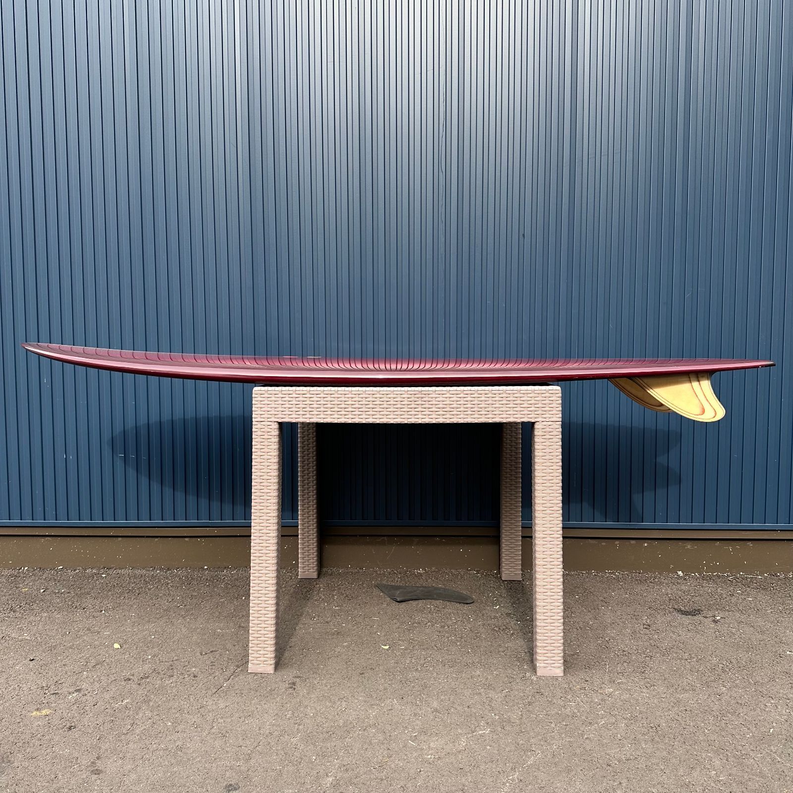 STU KENSON（ステュー・ケンソン）レア!! コラボ 5’8 フィッシュボード Katsu x Finmanカスタムフィンセット