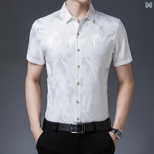 17XL 1327 メンズ ファッション 服 用 オシャレ シンプル 大人 かっこいい ストリート 夏コーデ トップス 半袖 シャツ カジュアル