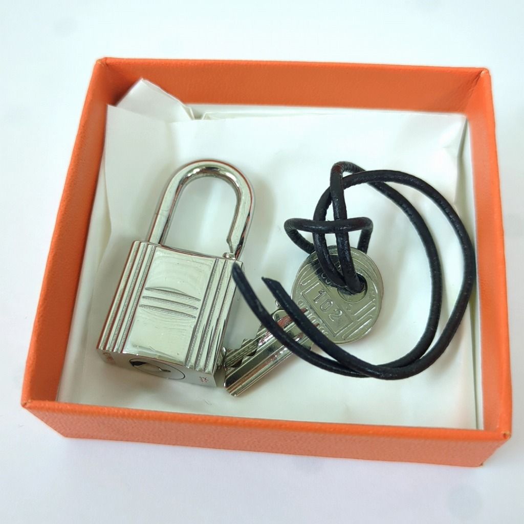 HERMES エルメス カデナ パドロック No.102 南京錠 鍵付 - メルカリ