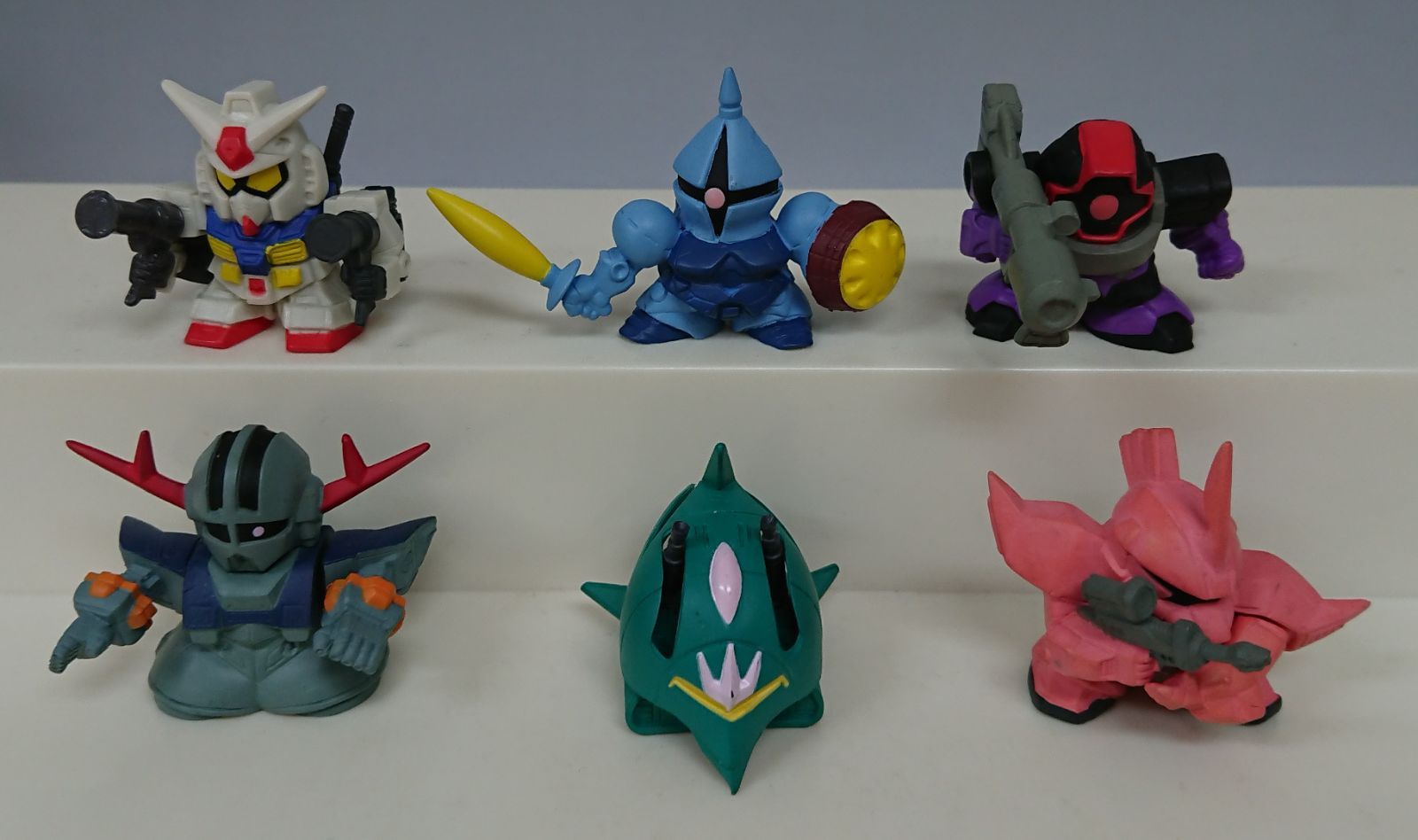 ケ*ジ様 SDガンダム　フルカラーステージ　200個以上セット　ミニフィギュア SDガンダムフルカラーステージ4 全6種セット - メルカリ