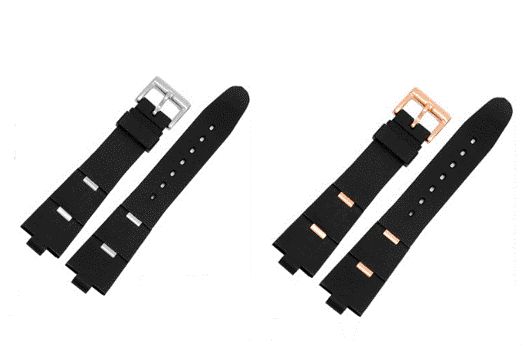 未使用 ブルガリ ディアゴノ レザー 時計ベルト ストラップ バックル 腕時計 ラバーベルト バンド 黒 22mm ブルガリ ディアゴノ 互換