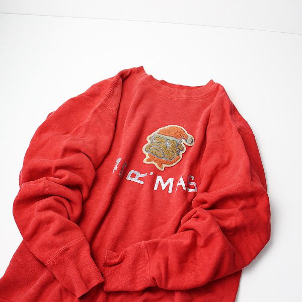 45R 裏毛の908ブルワッペンクルースウェット 45R 裏毛の908ブルワッペンクルースウェット 【公式通販】