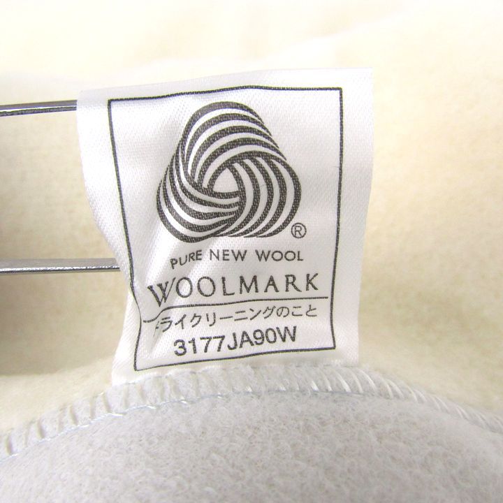ジャンポール・ギルバード カシミア入り純毛毛布2P 未使用 約140cm