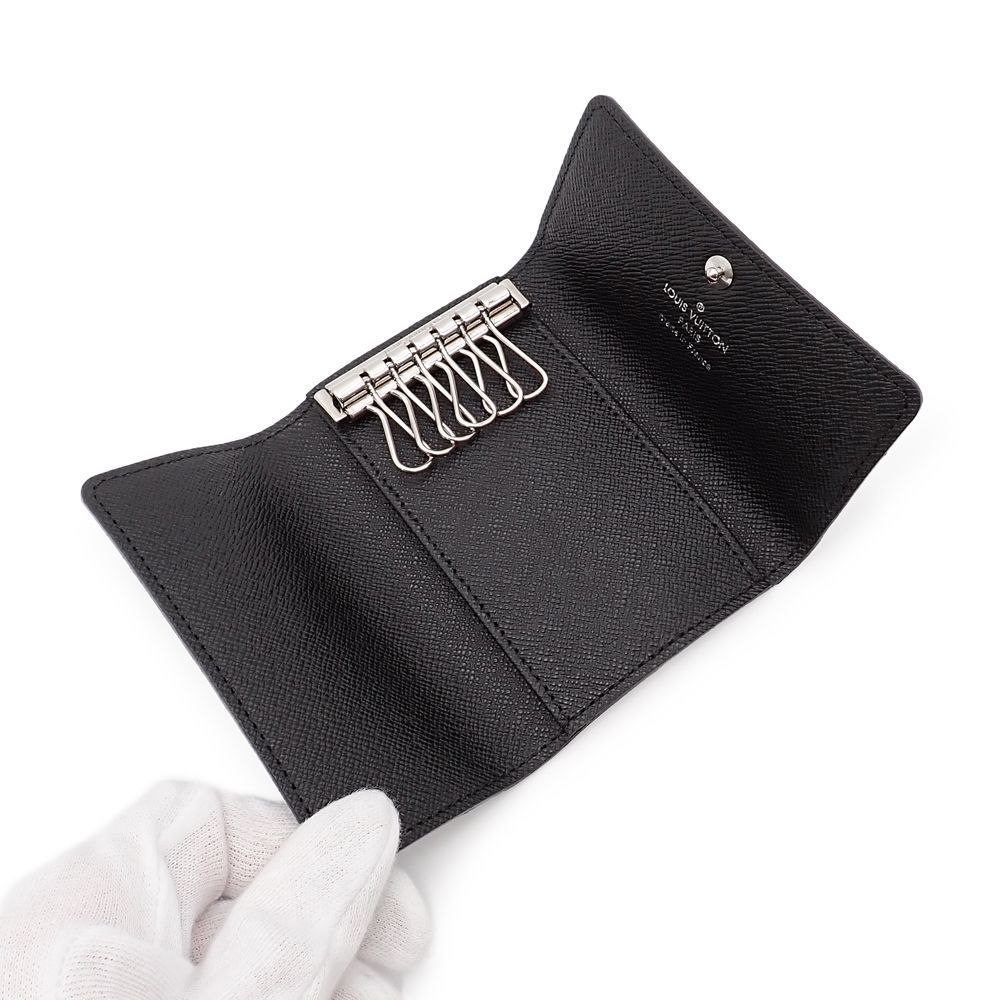  ルイ ヴィトン ミュルティクレ6 6連 キーケース メンズ ダミエ グラフィット グレー ブラック シルバー金具 M 62662 キーケース 小物