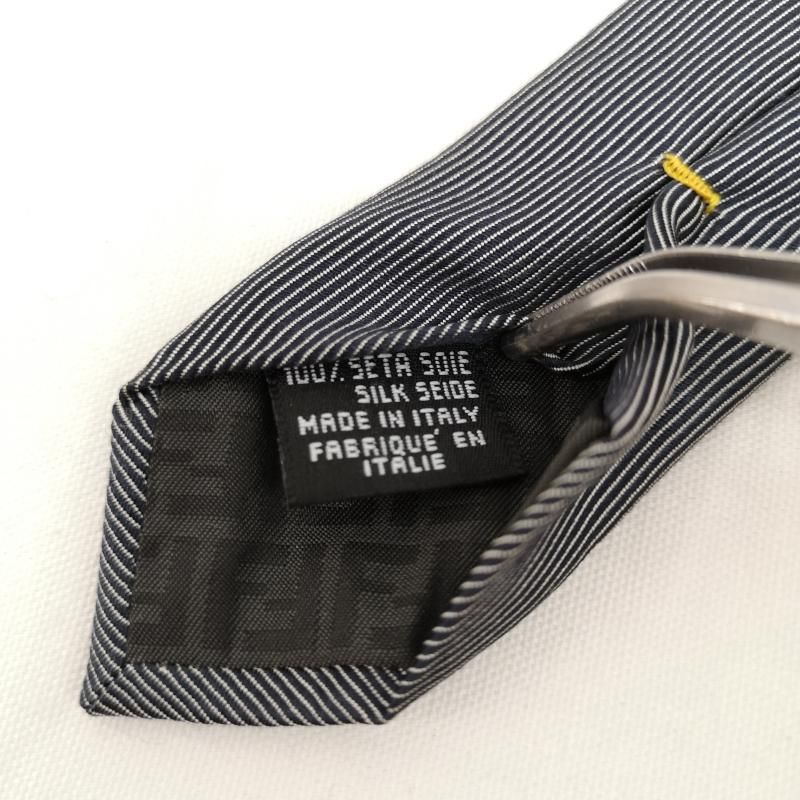 FENDI フェンディ ネクタイ ズッカ FFロゴ シルク ナイロン 高級 FENDI