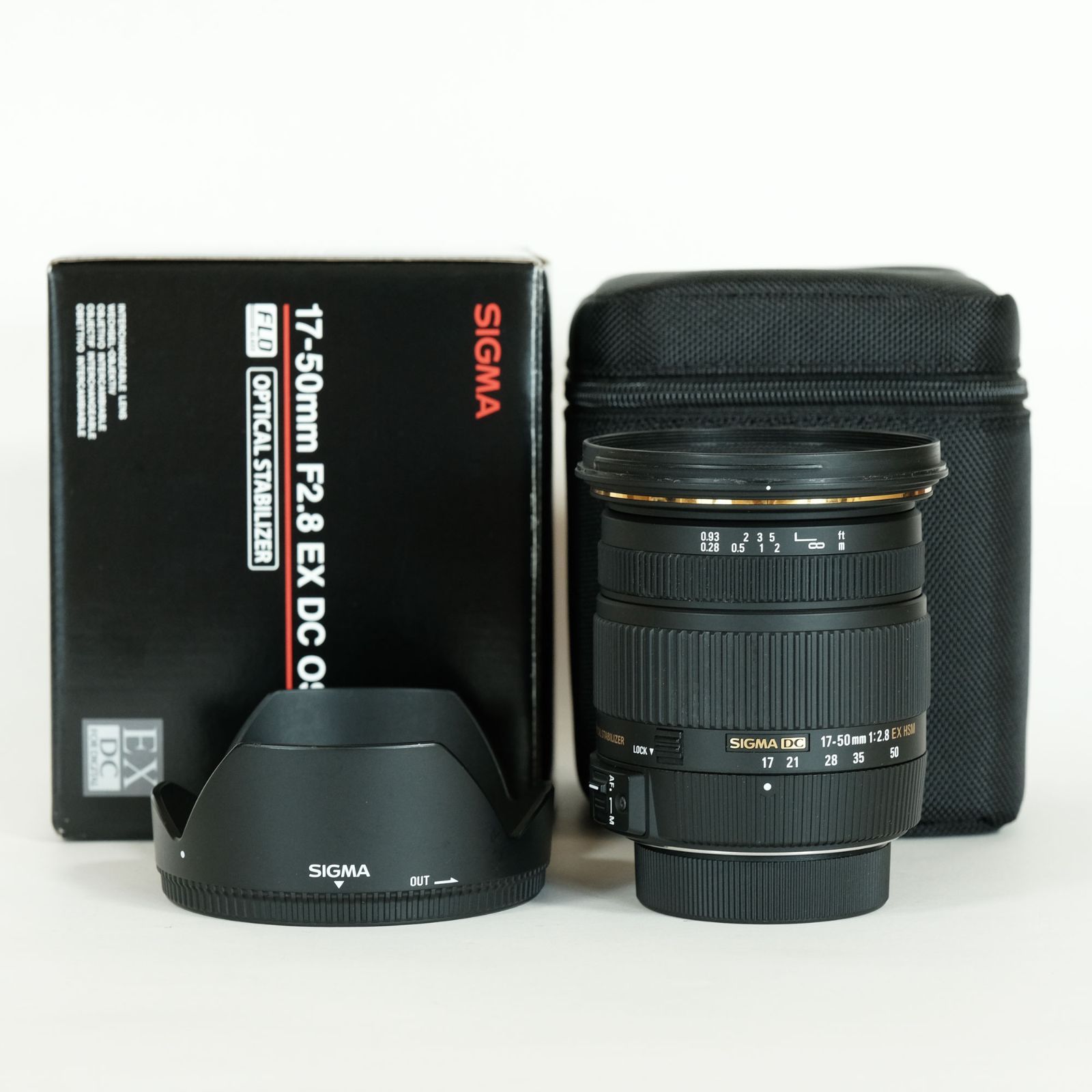 美品】SIGMA 17-50mm F2.8 EX DC OS HSM ニコン用 美品】SIGMA