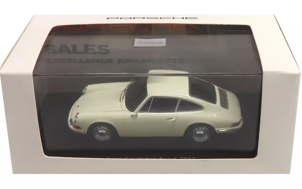 希少ミニカー Porsche Sales ExellenceAward 2013 中古】ミニカー 1/43 Porsche Sales Exellence Award 2013(ホワイト