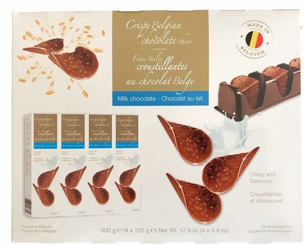 ベルギー産ミルクチョコ ライトな食感のチョコチップス