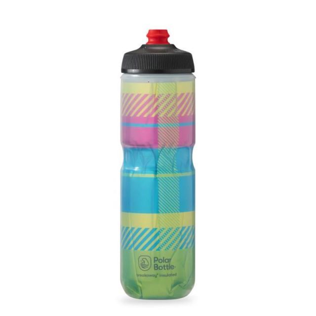 POLAR ポーラー ボトル ブレークアウェイ タータンハイライター グリーン/ブルー 24oz(700ml)